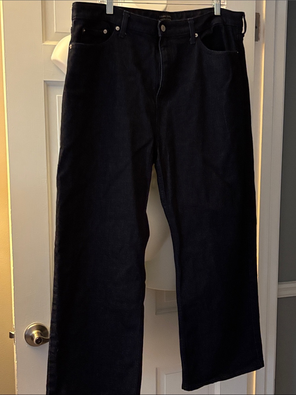Banana Republic Women's Straight-Leg Jeans, size 18, ultra high rise!